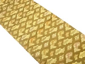 アンティーク　名物裂織り出し丸帯（材料）